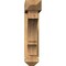 Ekena Millwork Balboa Arts and Crafts Smooth Bracket w/ Offset Brace, Western Red Cedar, 5 1/2"W x 24"D x 24"H BKT0604X24X24BOA03SWR - alternate 3